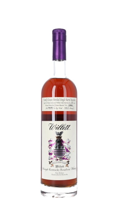 View full screen - View 1 of Lot 553. Willet Family Estate Single Barrel Bourbon 11 Year Old 121.7 proof NV (1 BT75).