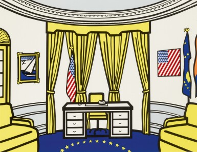 View full screen - View 1 of Lot 1. The Oval Office Poster (Corlett III.40; RLCR 4098).