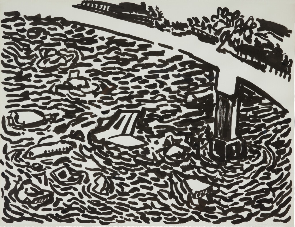 View full screen - View 1 of Lot 1132. KERMIT OSWALD | UNTITLED.
