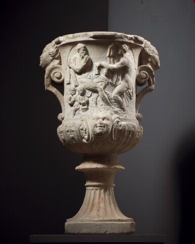 View full screen - View 1 of Lot 10. Vase with Venus and Vulcan, and Diana and Pan.