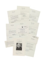 HARRY S. TRUMAN | A series of thank-you letters from former President Truman