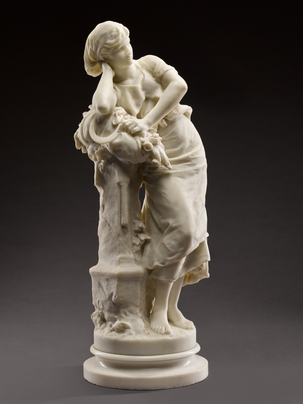 View full screen - View 1 of Lot 523. Woman with Flowers.