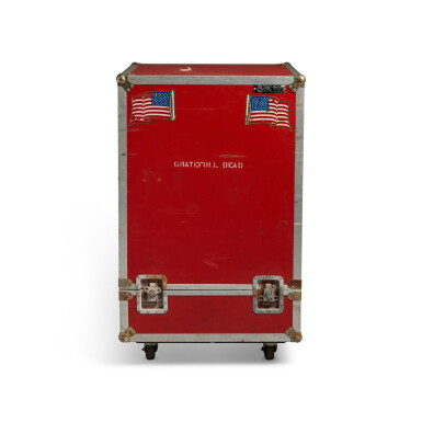 View full screen - View 1 of Lot 120. Grateful Dead | Red road case for a Leslie.