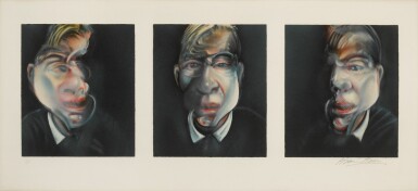 View full screen - View 1 of Lot 24. Three Studies for a Self-Portrait (Sabatier 15).