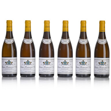 View full screen - View 1 of Lot 549. Puligny Montrachet, Clavoillon 2005 Domaine Leflaive (12 BT).