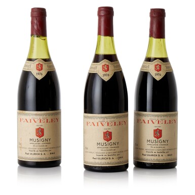 View full screen - View 1 of Lot 105. Musigny 1976 Faiveley (3 BT).