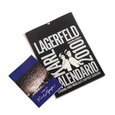 View full screen - View 1 of Lot 117. A Lagerfeld Marie Claire 2010 calendar.