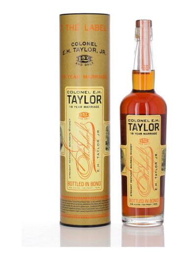 View full screen - View 1 of Lot 378. Colonel E.H. Taylor 18 Year Old Marriage 50.0 abv NV (1 BT 75cl).