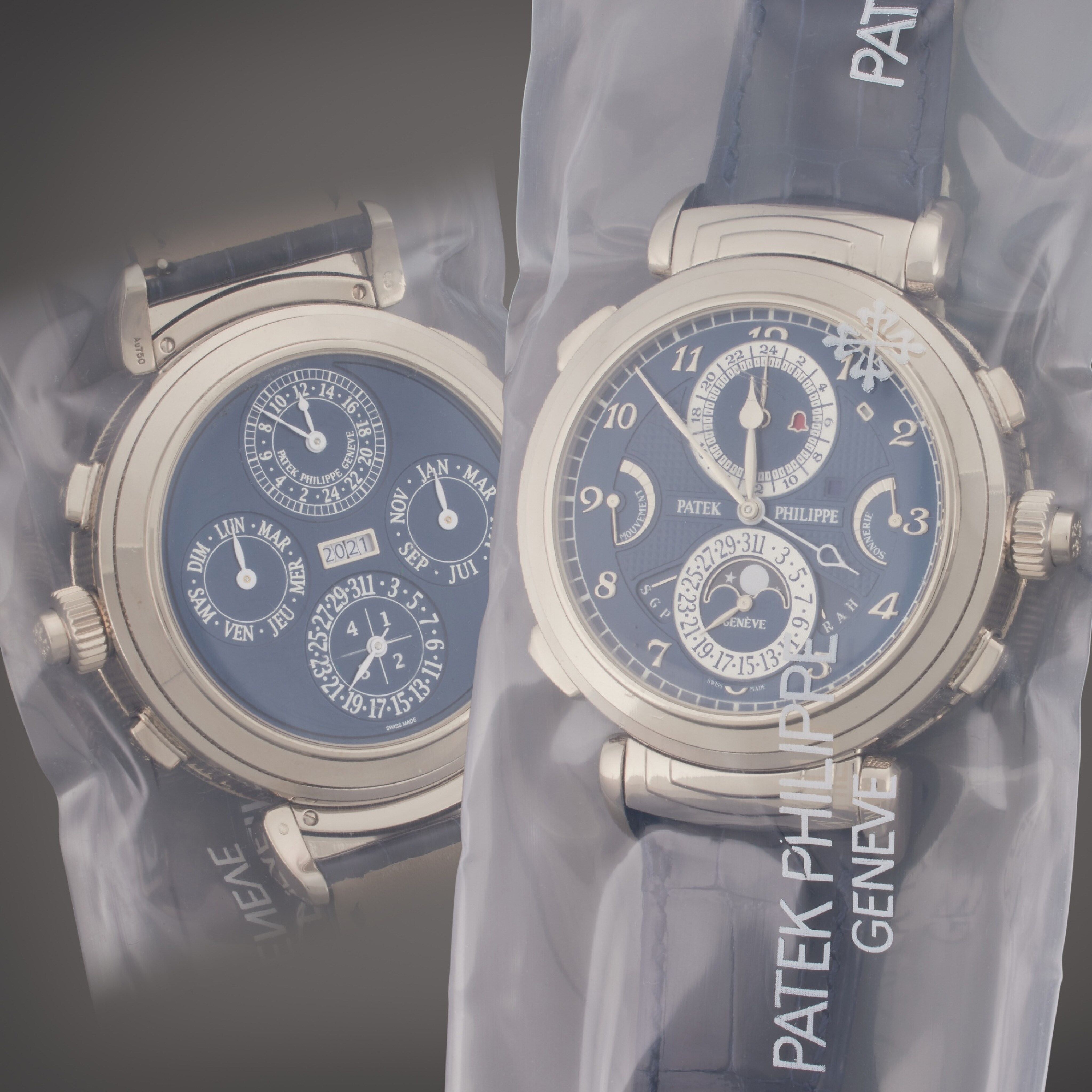 Stallone's Patek Philippe Ref. 6300G-010 Grandmaster Chime 5.4 million auction watch Stallone's Patek Philippe Ref. 6300G-010 Grandmaster Chime 5.4 million auction watch