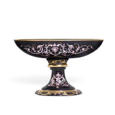 View full screen - View 1 of Lot 15. A Continental porcelain tazza, late 19th century.