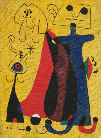 Femme et oiseau devant la nuit