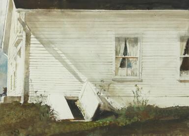 View full screen - View 1 of Lot 5. ANDREW WYETH | ELSIE'S HOUSE.