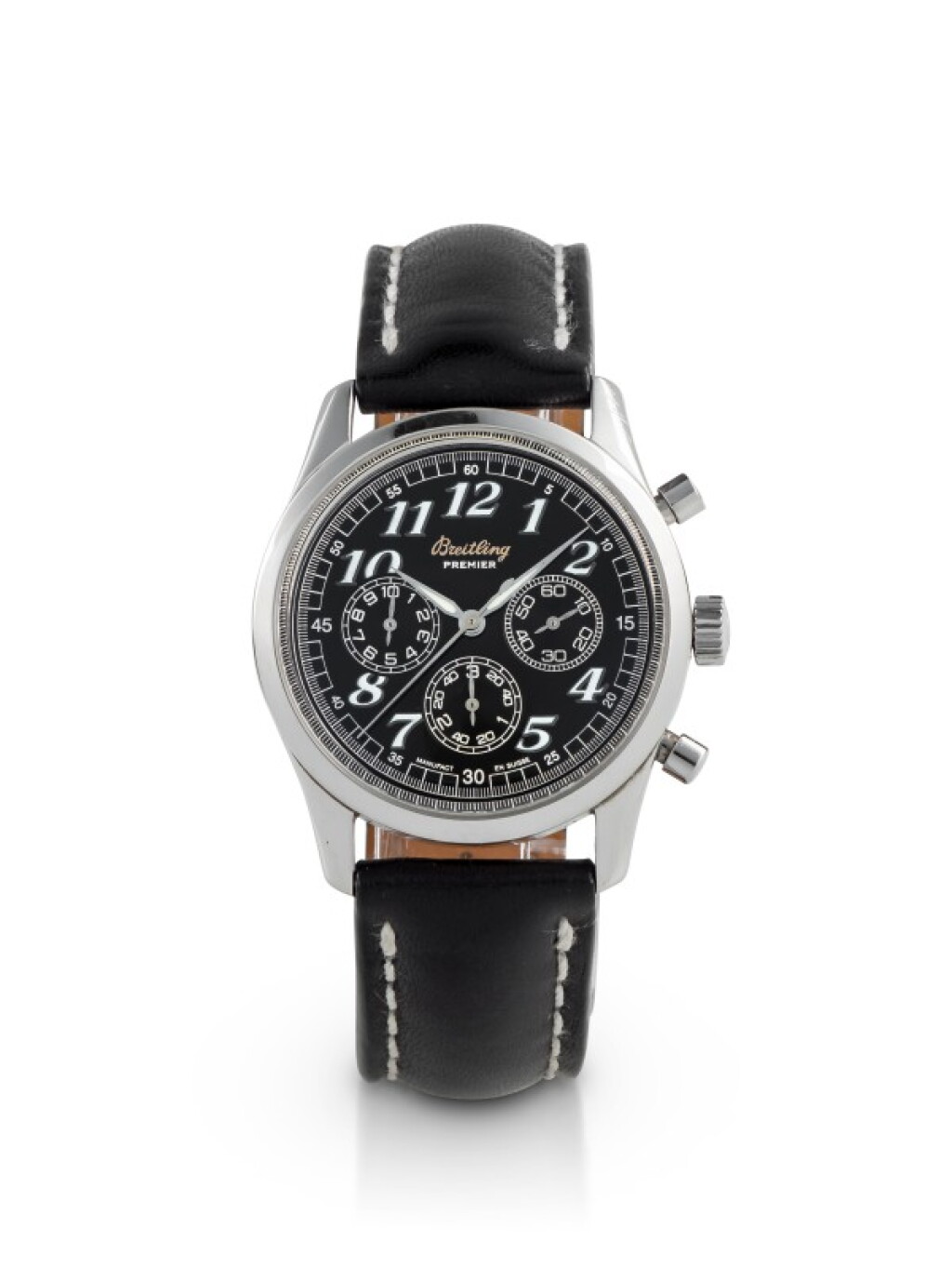 View full screen - View 1 of Lot 119. BREITLING | NAVITIMER PREMIER, REF A40035 STAINLESS STEEL CHRONOGRAPH WRISTWATCH CIRCA 1995.