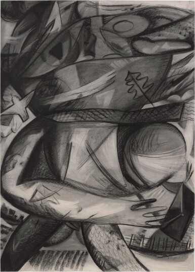 View full screen - View 1 of Lot 202. DANA SCHUTZ | A THING IN THE WIND.