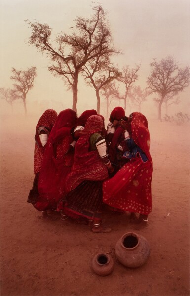 View full screen - View 1 of Lot 133. Dust Storm, Rajasthan, India.