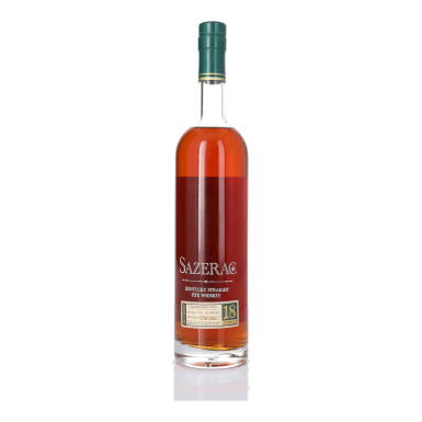 View full screen - View 1 of Lot 162. Sazerac Rye 18 Year Old 2011 Release 90 Proof 1985 (1 BT 75cl).