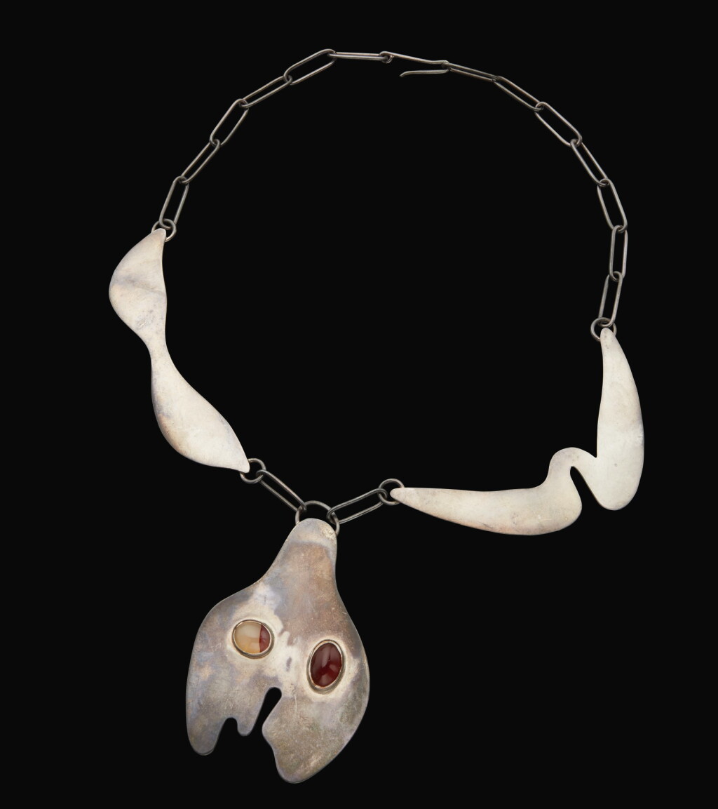 View full screen - View 1 of Lot 141. JEAN ARP | TÊTE DE BOUTEILLE ET MOUSTACHE.