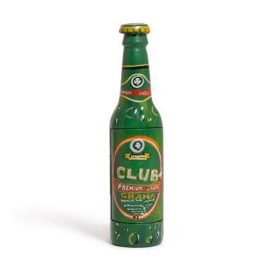 View full screen - View 1 of Lot 68. Club Premium Lager Beer Bottle Ghana.