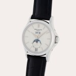 Retailed by Wempe: Reference 5125G-001 | A limited edition white gold annual calendar wristwatch with moon phases and 24-hour indication made for the 125th anniversary of Wempe | Circa 2003