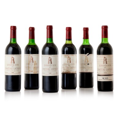 View full screen - View 1 of Lot 1365. Château Latour "Vertical“ (3 BT).