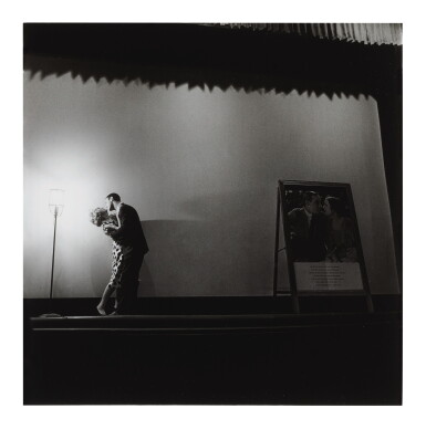 View full screen - View 1 of Lot 21. DIANE ARBUS | 'VALENTINO LOOK ALIKE AT AN AUDITION, N. Y. C.'.