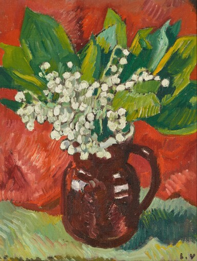 View full screen - View 1 of Lot 85. Vase de muguets.