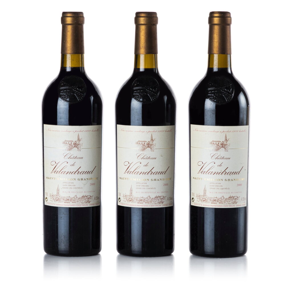 View full screen - View 1 of Lot 176. Château de Valandraud 2000 (3 BT).