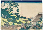 KATSUSHIKA HOKUSAI (1760-1849) SURUGADAI IN EDO (TOTO SUNDAI) | EDO PERIOD, 19TH CENTURY