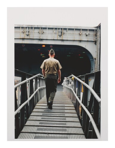 View full screen - View 1 of Lot 172. WOLFGANG TILLMANS | SOLDIER GANGWAY II.