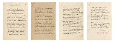 View full screen - View 1 of Lot 100. The Abduction of Europa, published in "Derniers Poèmes" in 1895.