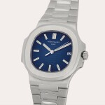 Nautilus 'Geneva Seal', Reference 5711/1A | A stainless steel wristwatch with date and bracelet | Circa 2007