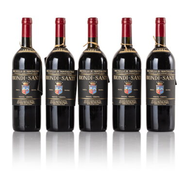 View full screen - View 1 of Lot 658. Brunello di Montalcino 1991 Biondi-Santi (5 BT).