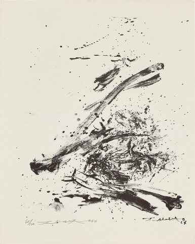 View full screen - View 1 of Lot 2064. Zao Wou-Ki 趙無極 | Epitaph Karl Amadeus Hartmann 卡爾·阿馬德烏斯·哈特曼之墓誌銘.