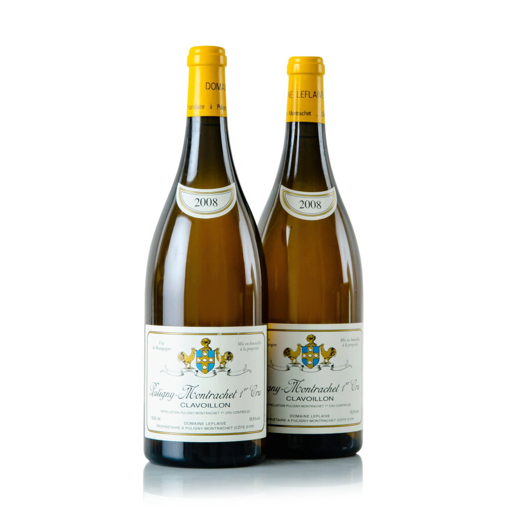 View full screen - View 1 of Lot 136. Puligny Montrachet, Clavoillon 2008 Domaine Leflaive (2 MAG).