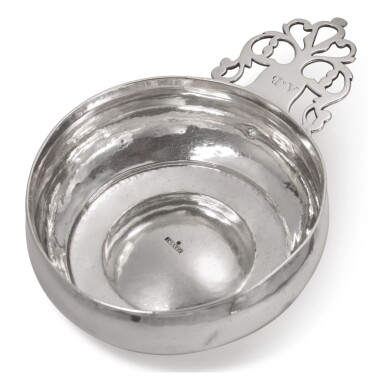 View full screen - View 1 of Lot 1800. AN AMERICAN SILVER PORRINGER, PAUL REVERE, JR., BOSTON, CIRCA 1780.
