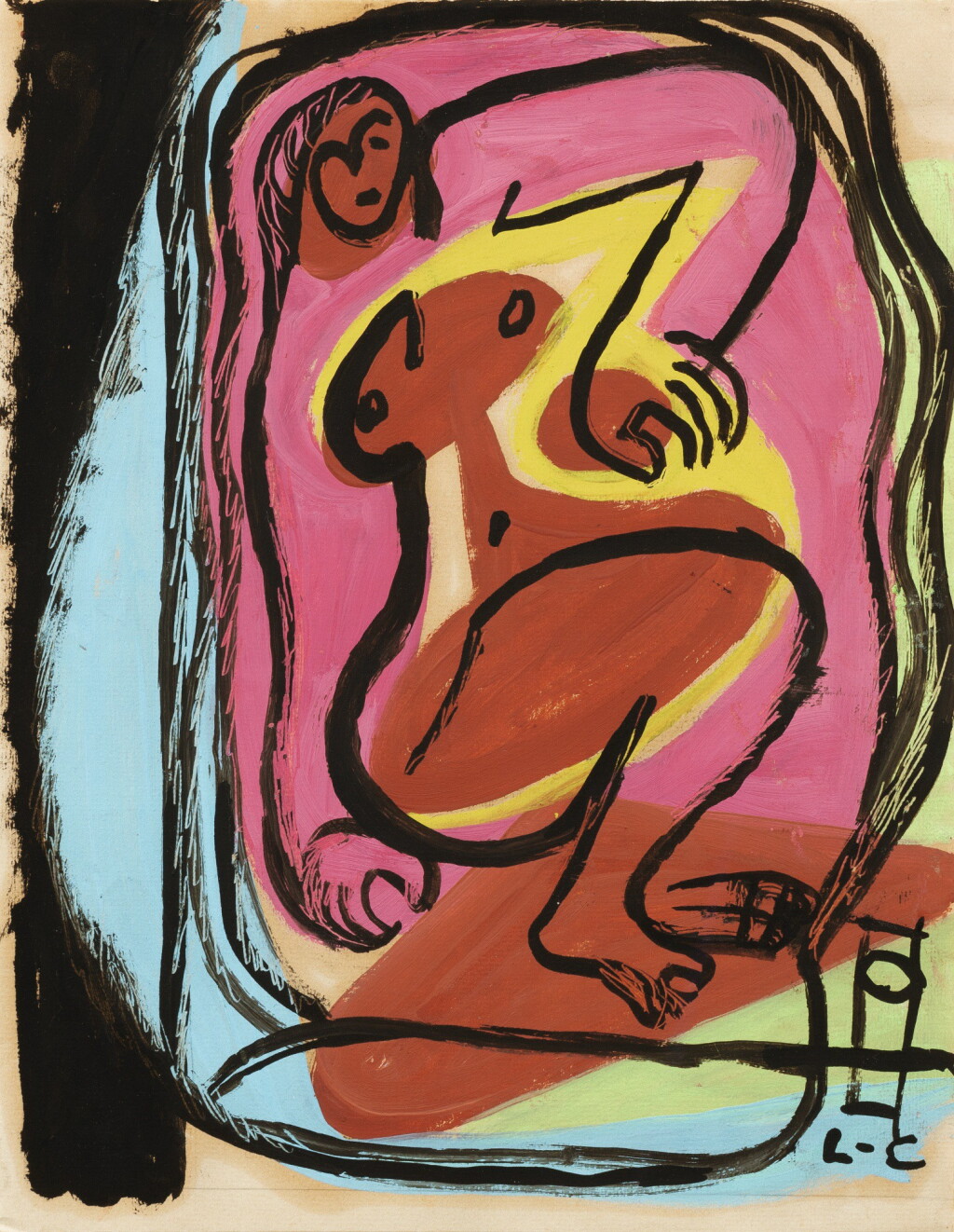 View full screen - View 1 of Lot 136. LE CORBUSIER | FEMME NUE ALLONGÉE.
