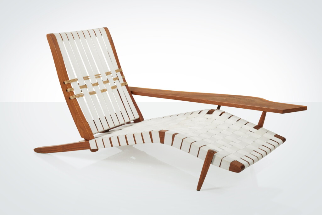 View full screen - View 1 of Lot 507. Long Chair.