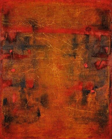 View full screen - View 1 of Lot 51. VASUDEO S. GAITONDE | UNTITLED.