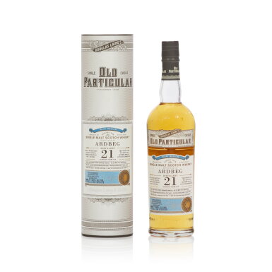 View full screen - View 1 of Lot 179. Ardbeg Douglas Laing Old Particular 21 Year Old 48.6 abv 1992 (1 BT70).
