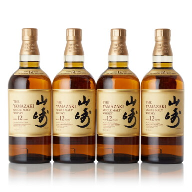 View full screen - View 1 of Lot 6248. 山崎 The Yamazaki 12 Year Old 43.0 abv NV (4 BT70).