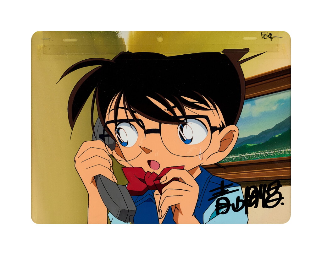 View full screen - View 1 of Lot 36. DETECTIVE CONAN BY SHOGAKUKAN 名偵探柯南 by 小學館 | DETECTIVE CONAN ANIMATION CEL 名偵探柯南動畫手稿.