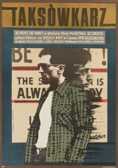 View full screen - View 1 of Lot 30. Taxi Driver/Taksowkarz (1976).