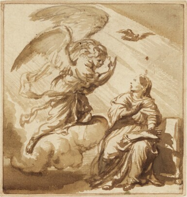 View full screen - View 1 of Lot 35. The Annunciation.