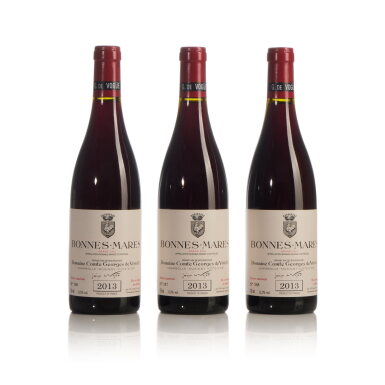View full screen - View 1 of Lot 25. Bonnes Mares 2013 Comte Georges de Vogüé (3 BT).