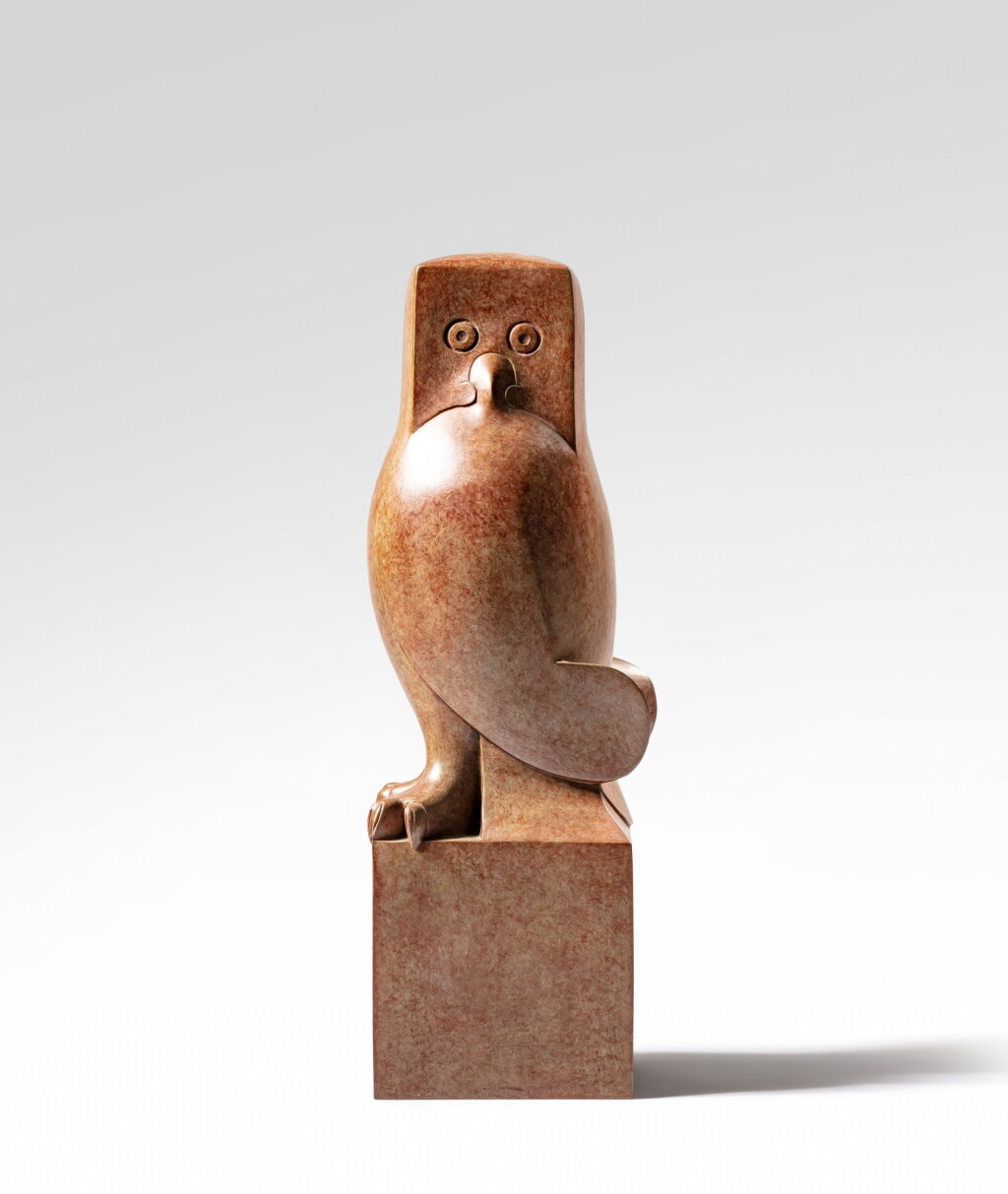 View full screen - View 1 of Lot 169. Hibou de Meryll.