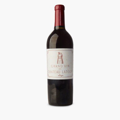View full screen - View 1 of Lot 565. Château Latour 1892 (1 BT).