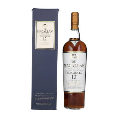 View full screen - View 1 of Lot 5010. The Macallan 12 Year Old Elegancia 40.0 abv NV (1 LITR).