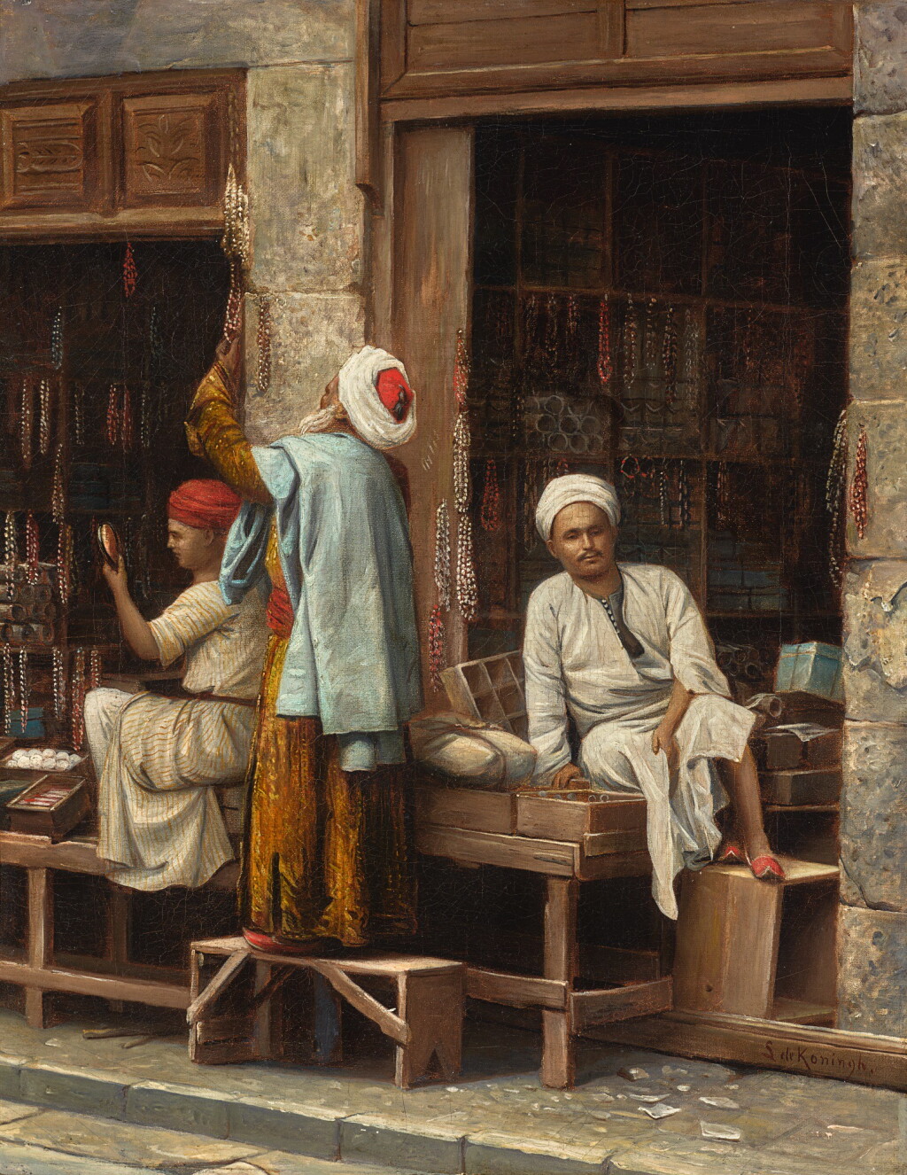 Voir en plein écran - Voir 1 du lot 120. LEENDERT DE KONINGH | THE BEAD SHOP.