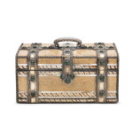 Paris Exposition of 1900 and Buffalo Pan-American Exhibition of 1901: An American Parcel-Gilt Silver and Hardstone Mounted "Viking" Style Jewel Casket, the design attributed to Paulding Farnham, Tiffany & Co., New York, Circa 1900