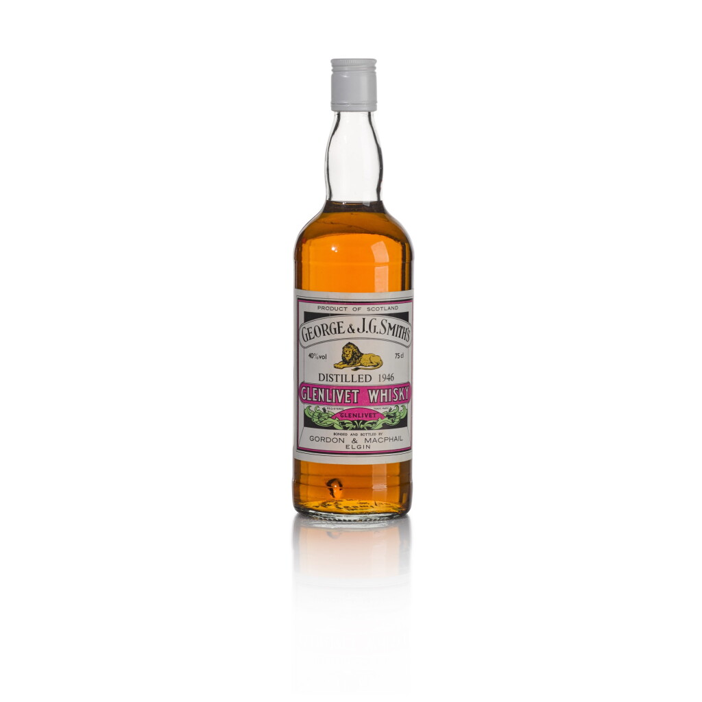 View full screen - View 1 of Lot 354. Glenlivet Gordon & MacPhail George & JG Smith 40.0 abv 1946 (1 BT75).